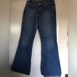 LUCKY BRAND BY GENE MONTESANO vintage DUNGAREES size 8/29 straight flare leg